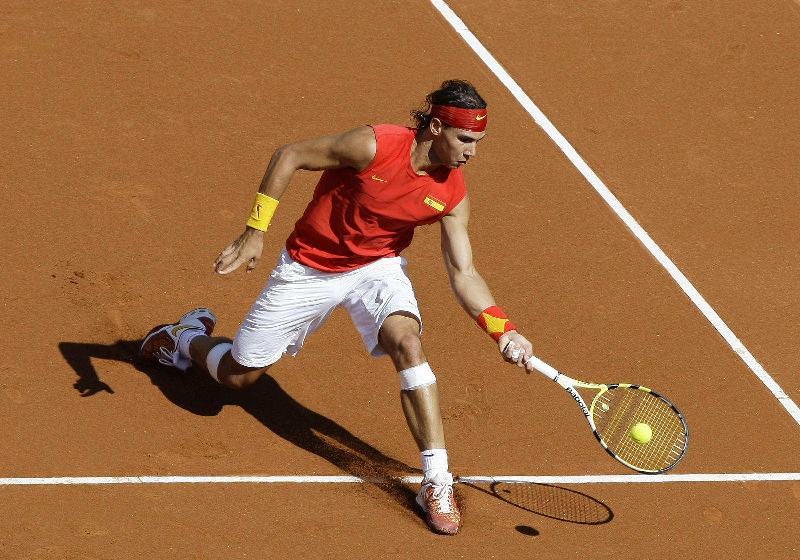 Rafa Nadal está encontrando en Sam Querrey a un duro rival