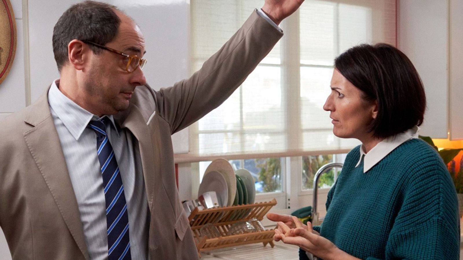 Jordi Sánchez y Silvia Abril en 'Bajo el mismo techo'