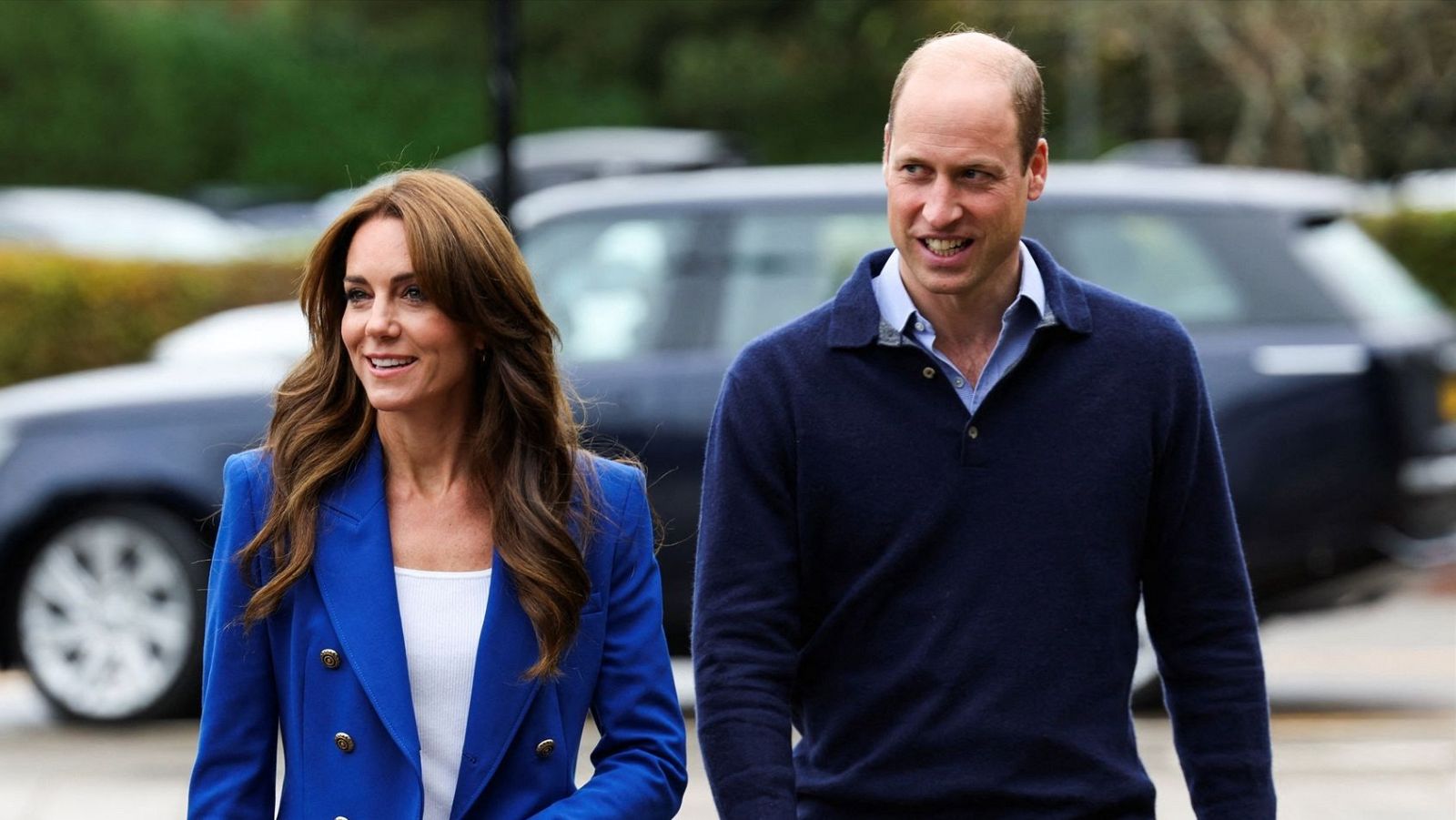 Los Príncipes Guillermo y Catalina de Gales