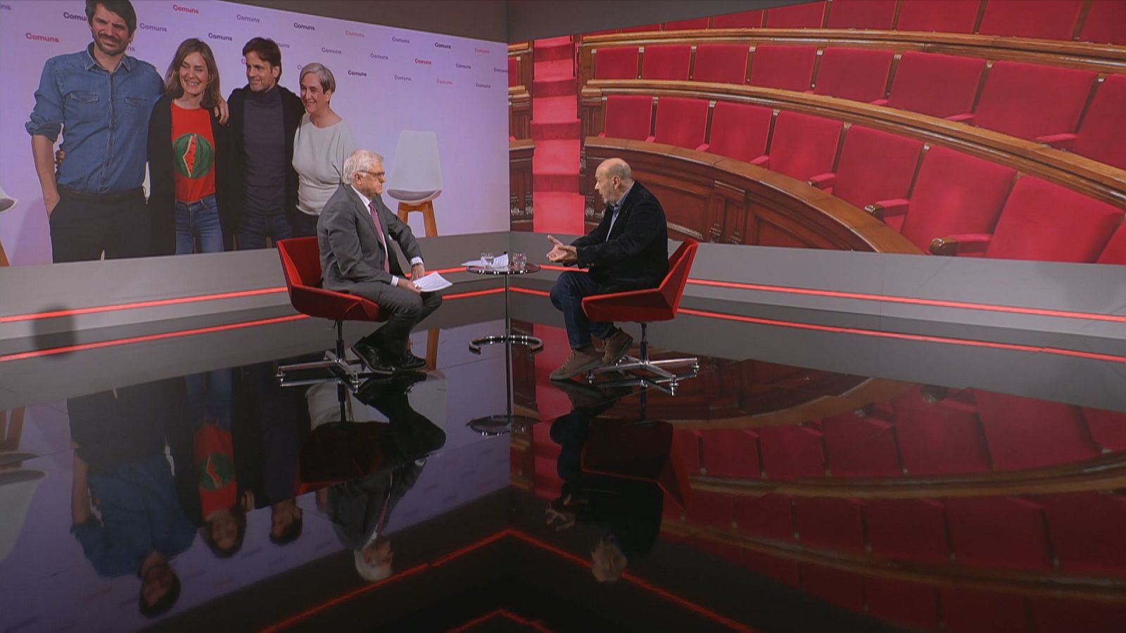 Lluis Falgàs entrevista Joan Carles Gallego, a 'Aquí parlem'