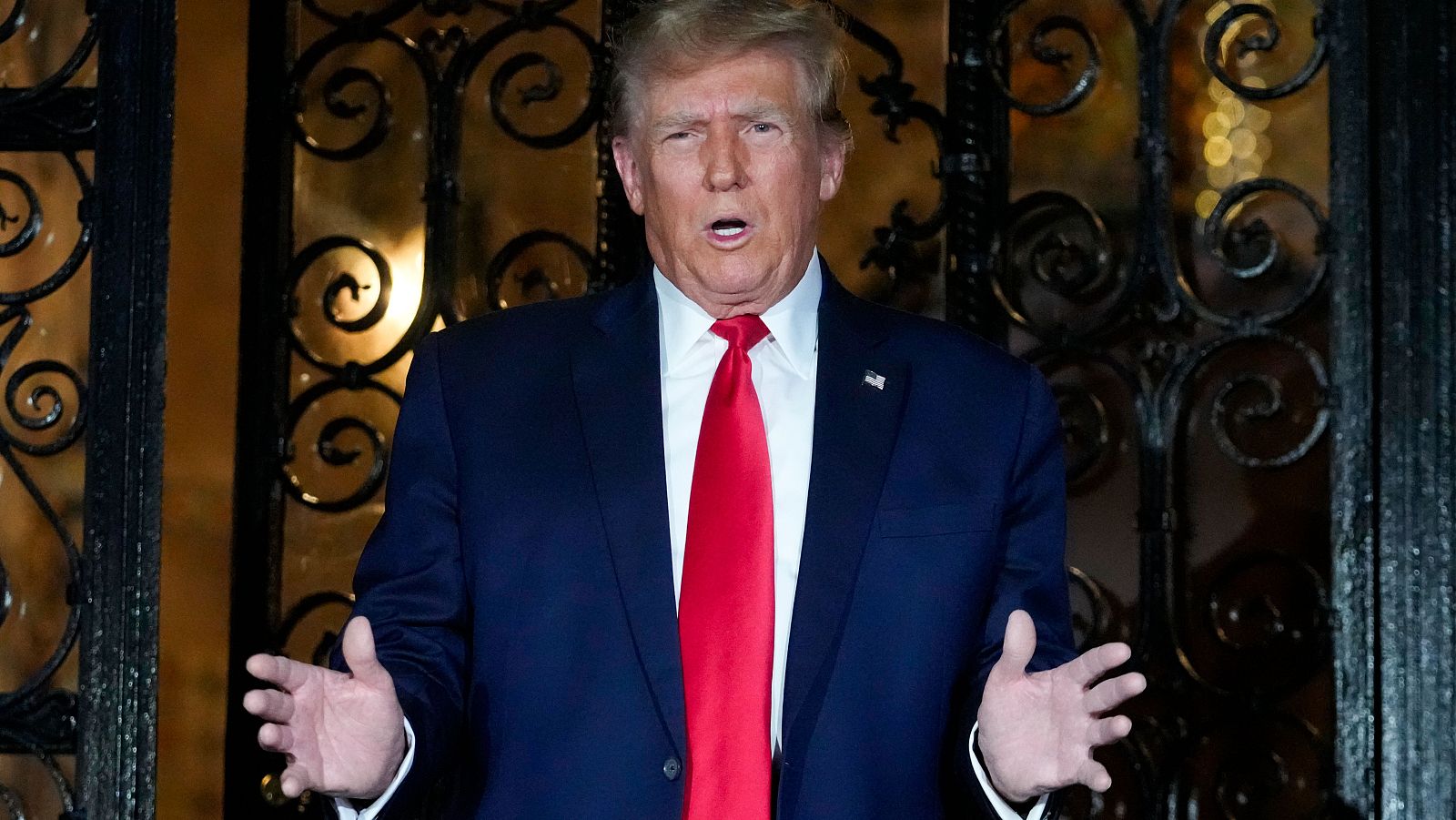 El expresidente de EE.UU., Donald Trump