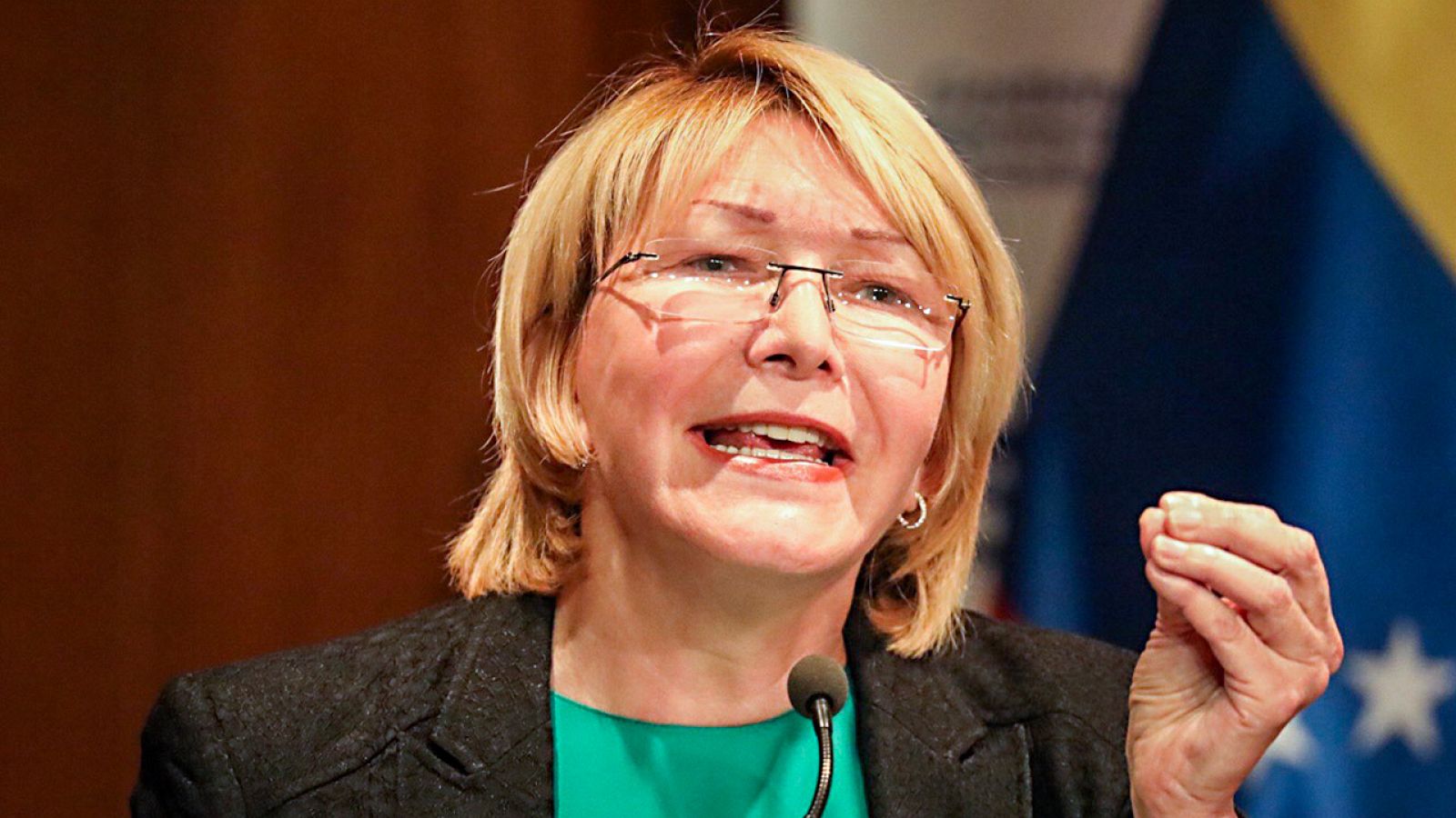 La ex fiscal general de Venezuela, Luisa Ortega, en una imagen de archivo