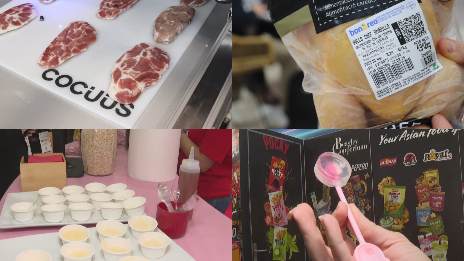 Algunes de les novetats del saló Alimentaria&Hostelco a Fira de Barcelona.