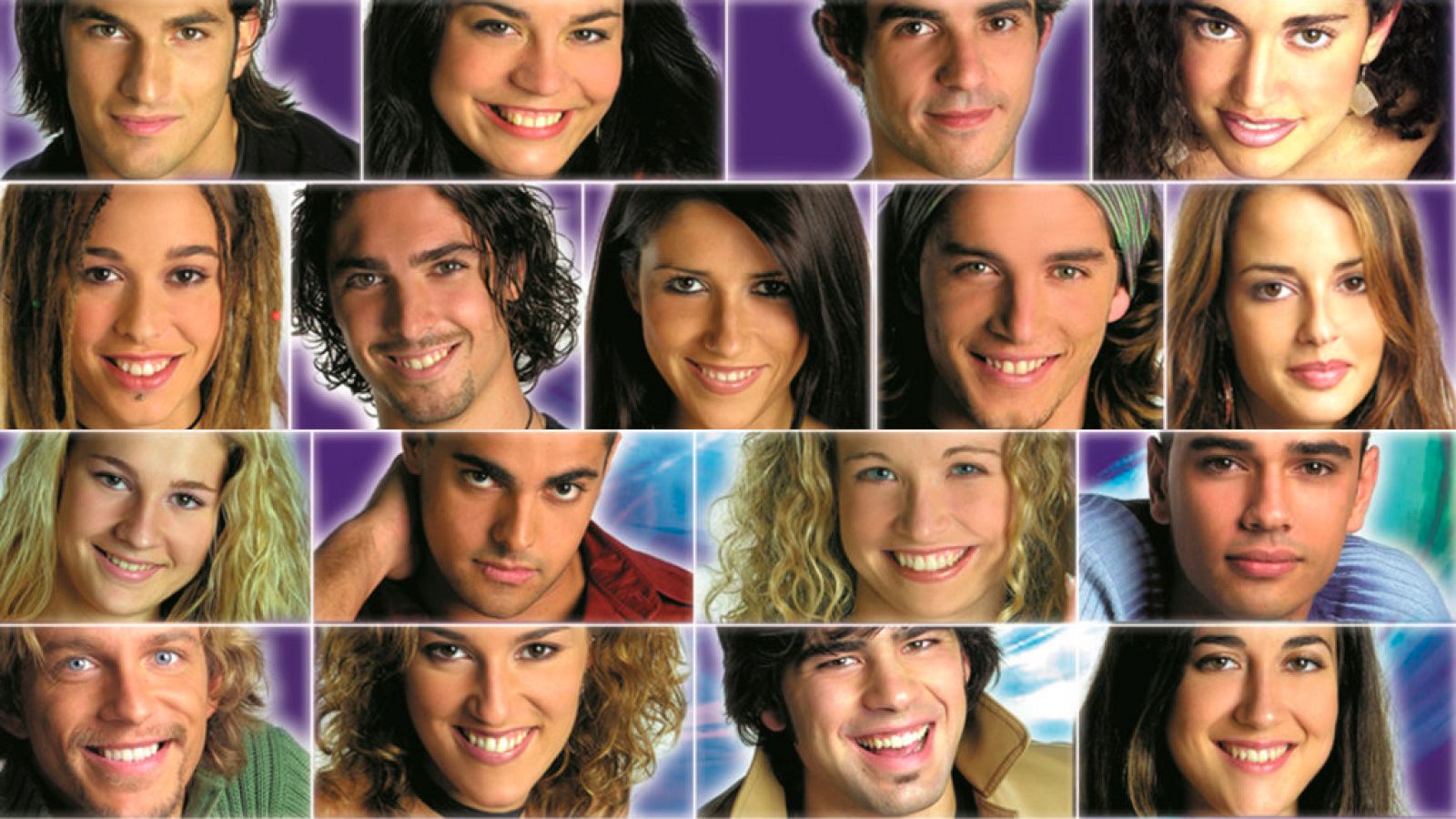 Los concursantes de Operación Triunfo 2