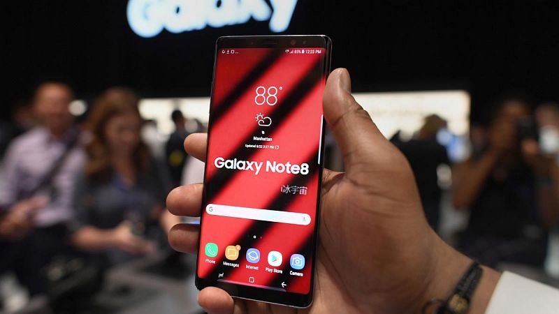 Samsung presenta el Galaxy Note 8, con pantalla infinita, S Pen mejorado y cámara dual de 12MP