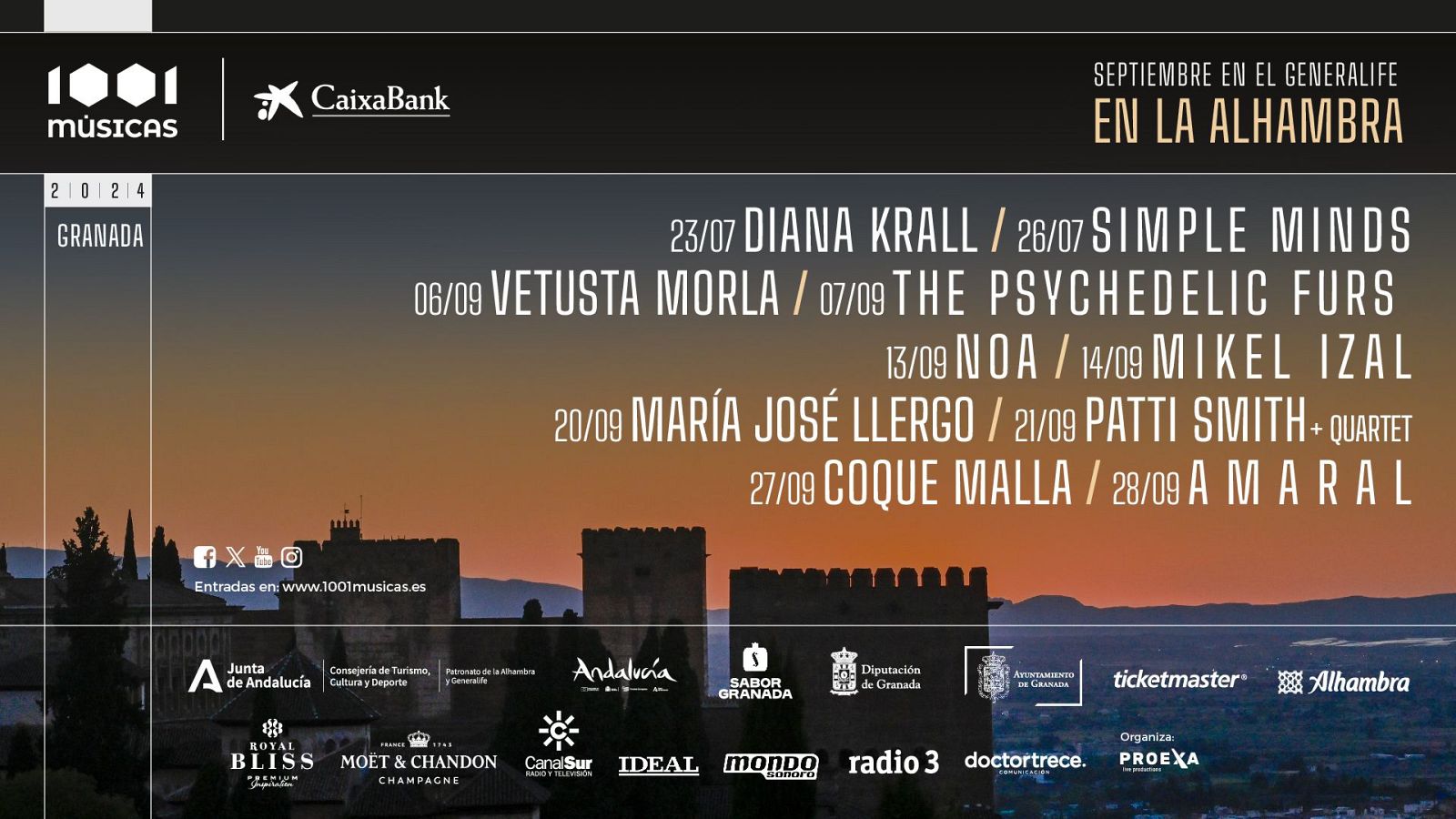 La cuarta edición del ciclo 1001 Músicas