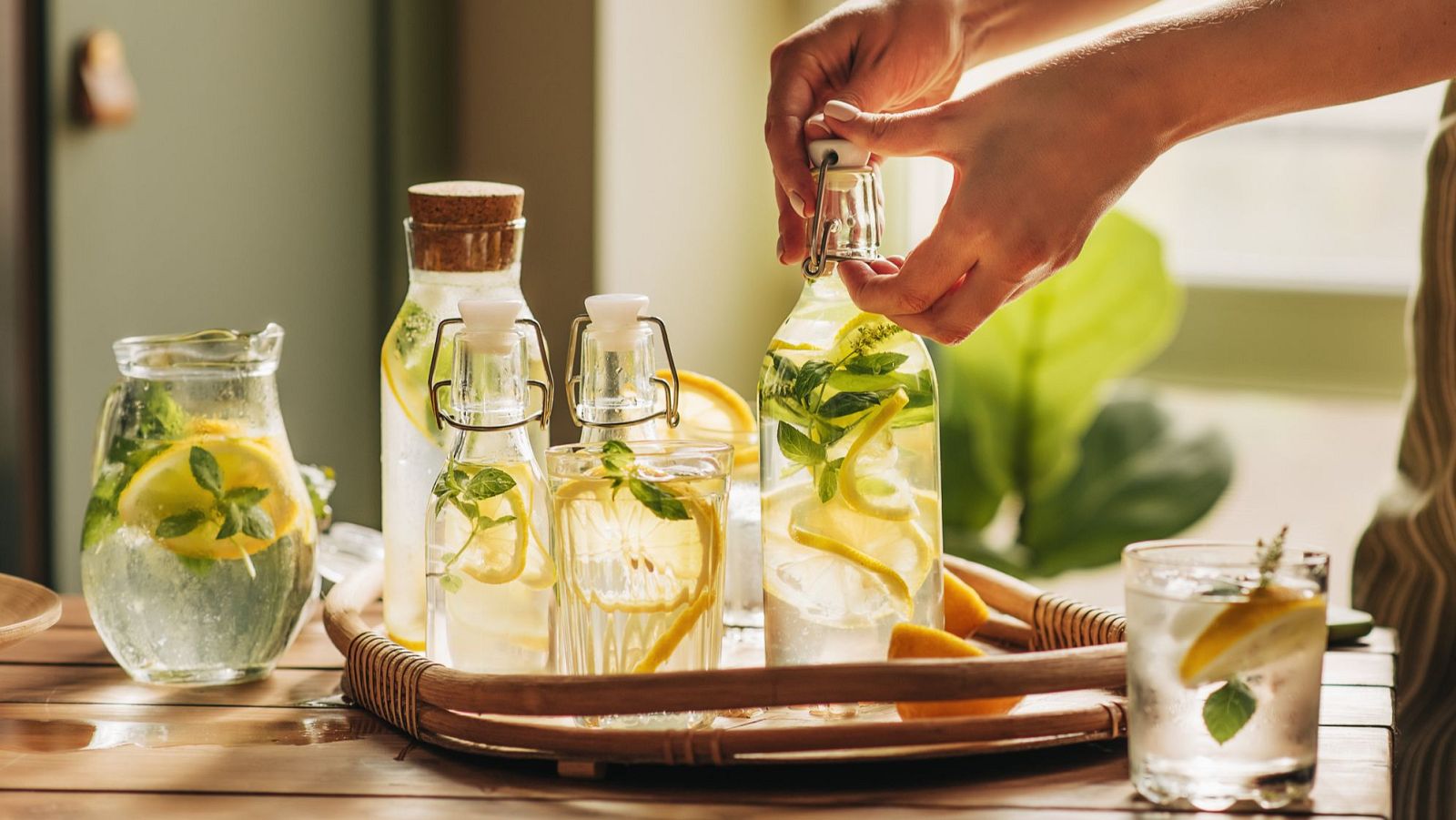 3 ideas de bebidas naturales y muy sencillas de elaborar