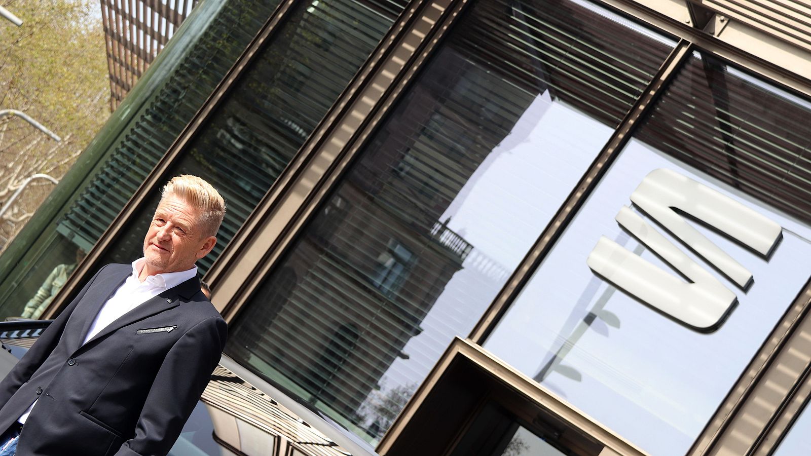 El president de Seat, Wayne Griffiths, durant la presentació de resultats del Grup