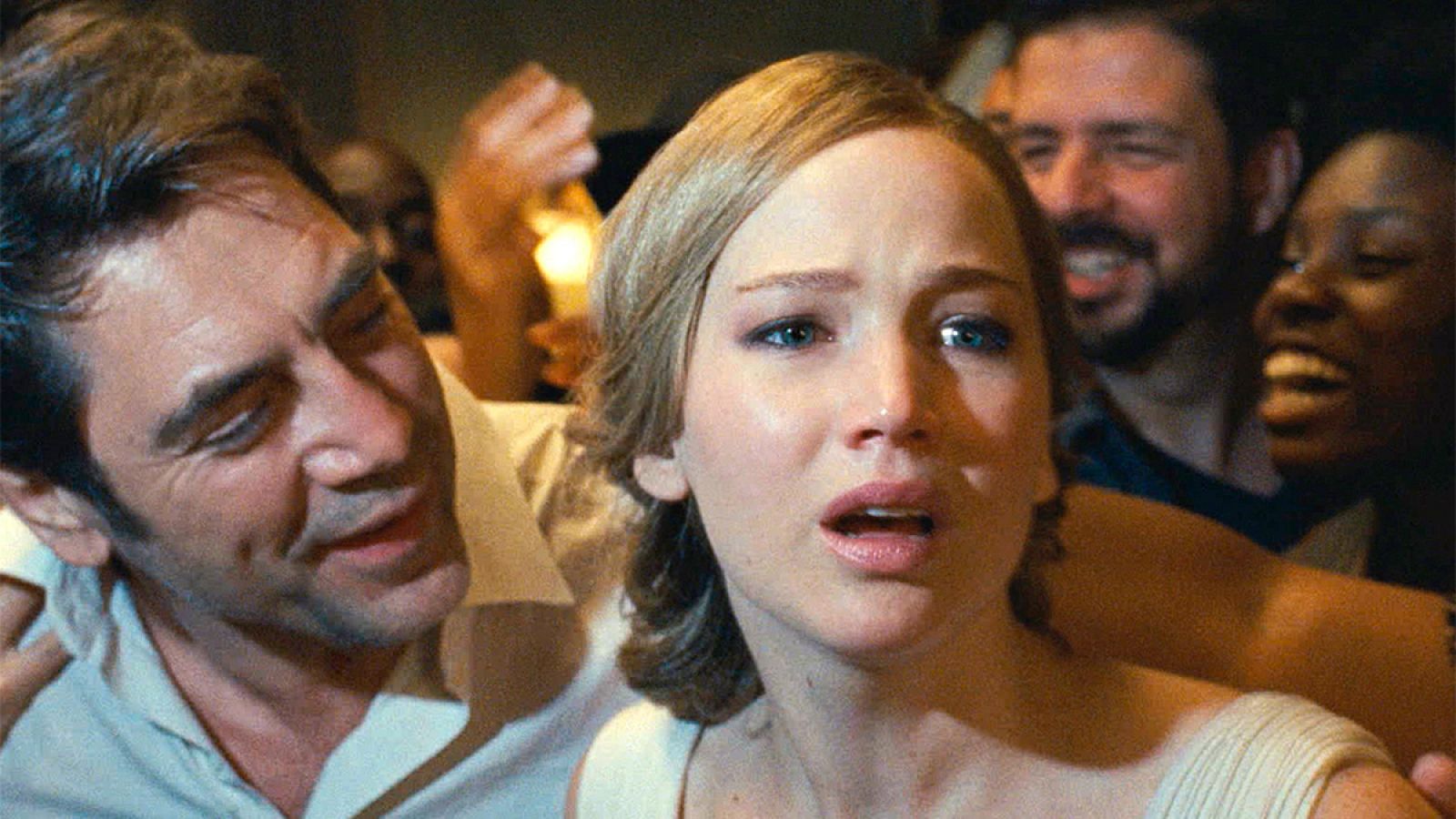 Jennifer Lawrence y Javer Bardem en 'Mother!'