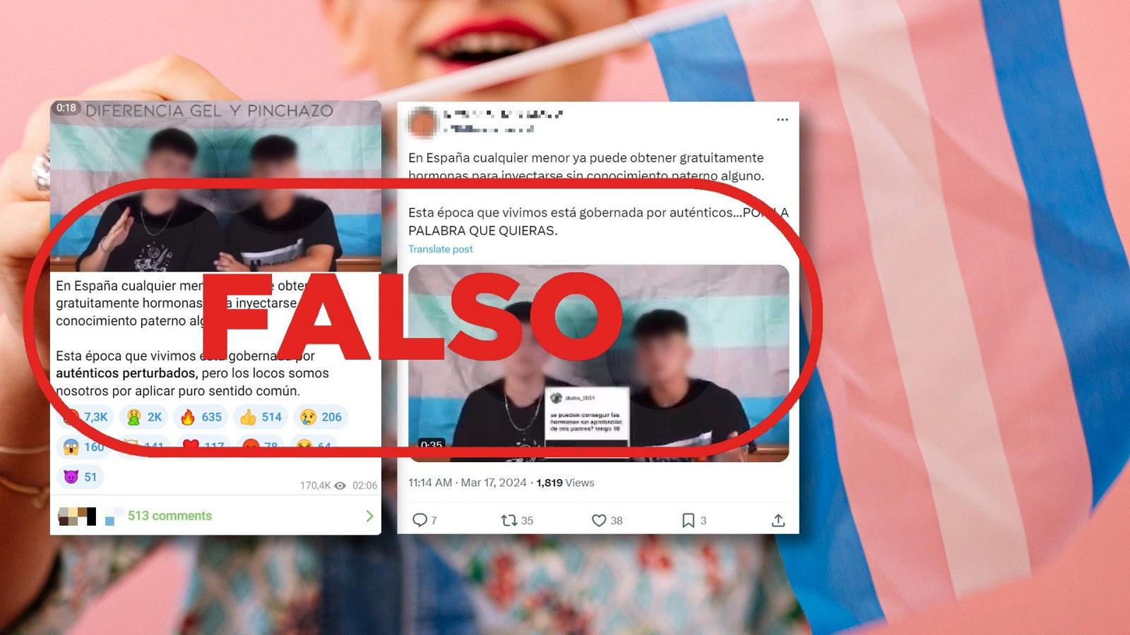 Los menores de 16 años necesitan consentimiento paterno para iniciar un tratamiento hormonal