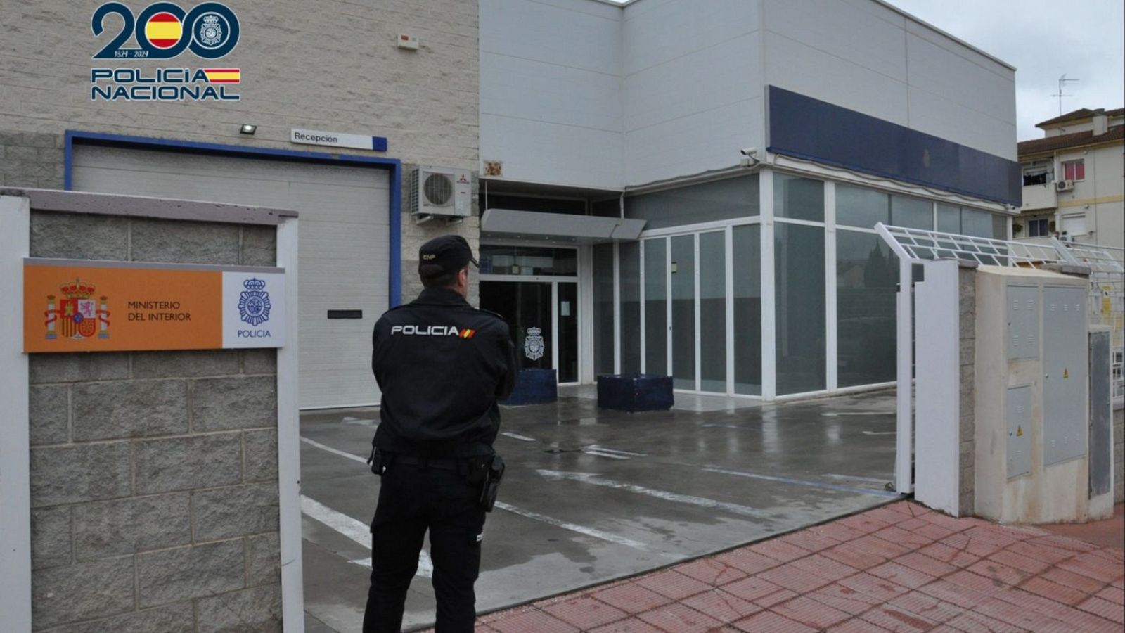 Foto de archivo de un agente de Policía Nacional