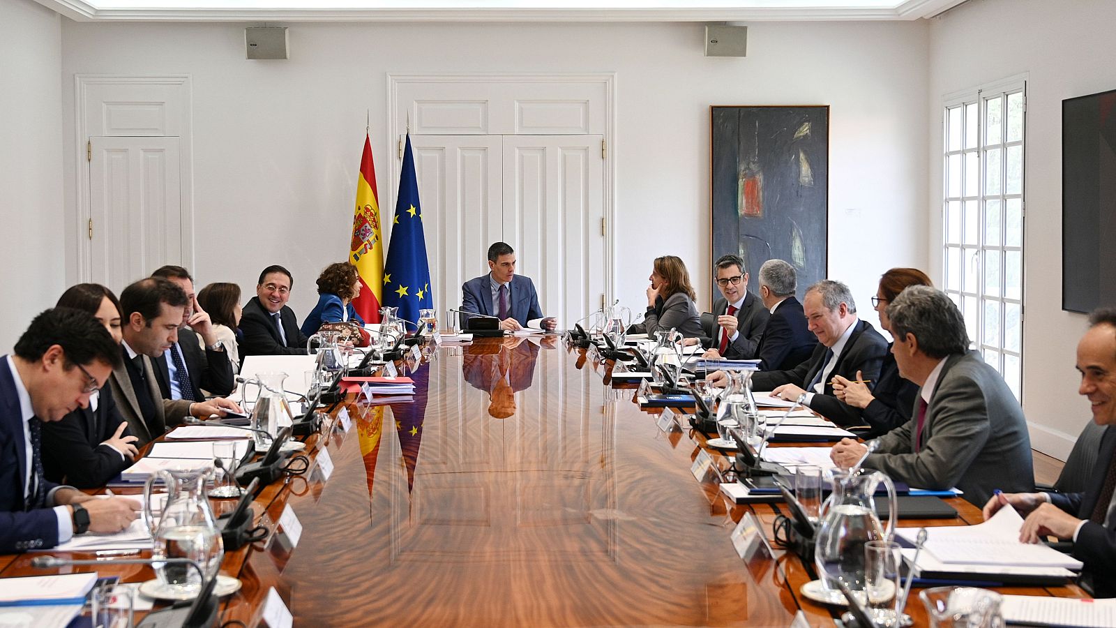 Reunió del Consell de Ministres encapçalat per Pedro Sánchez