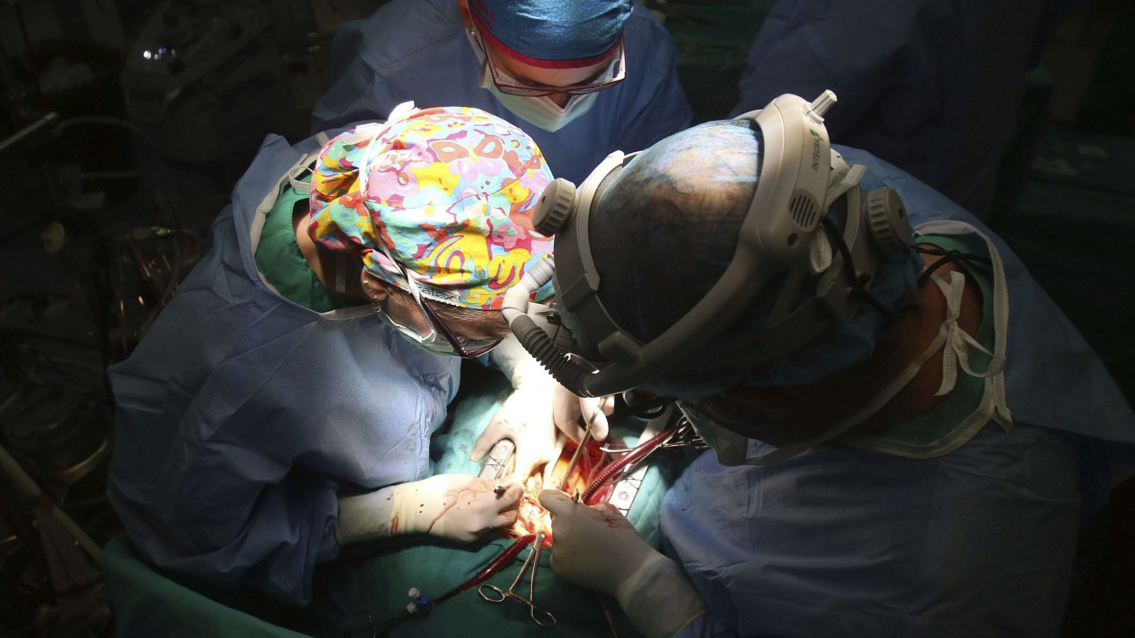 Imagen de archivo de un trasplante de corazón en el hospital Reina Sofía de Córdoba.