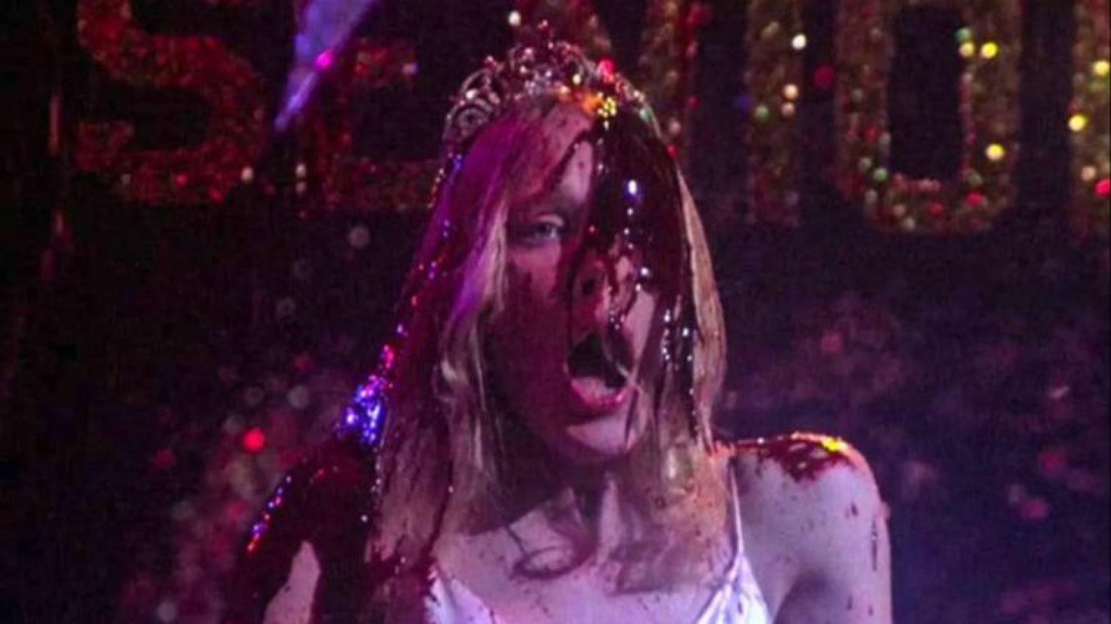 Carrie White, momentos antes de desatar su venganza