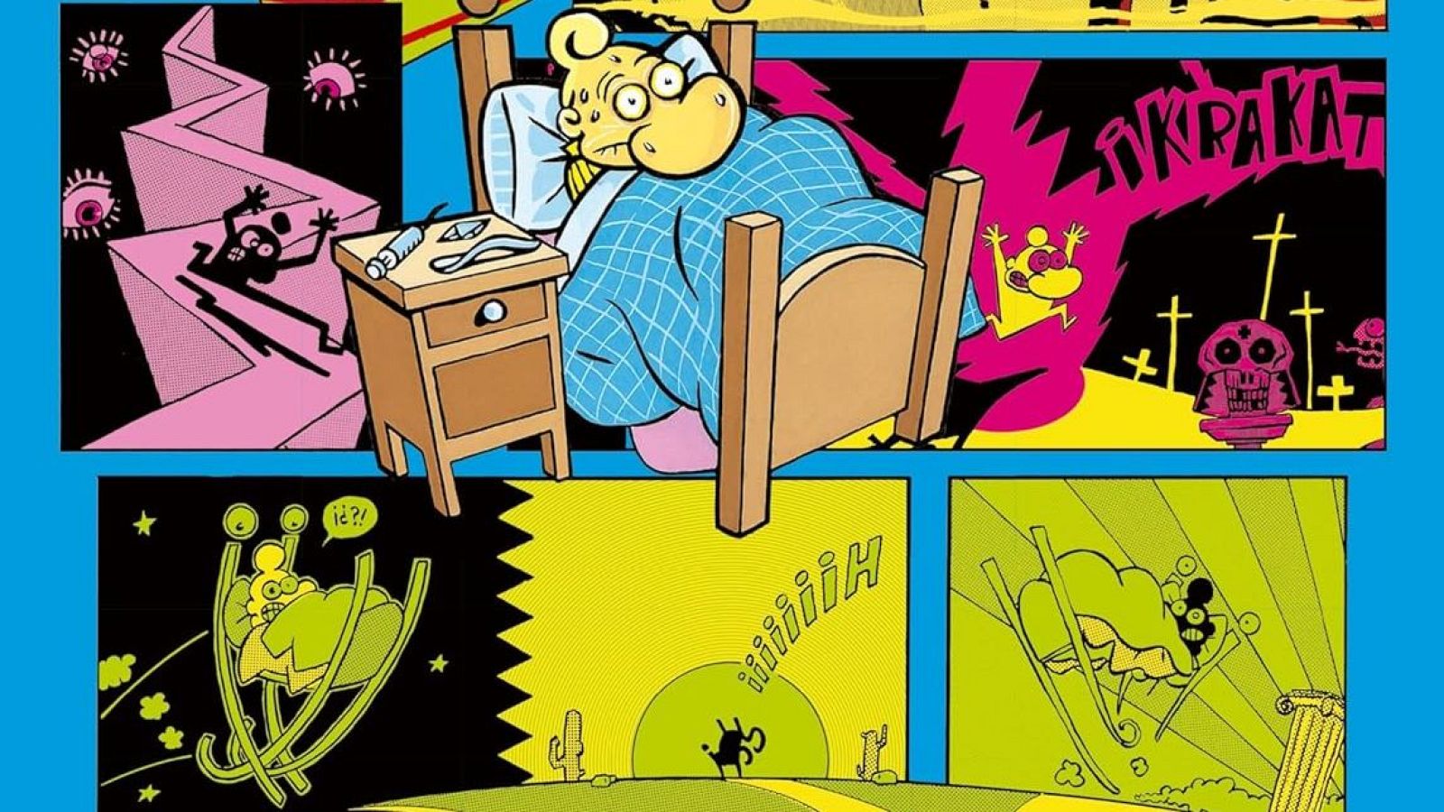 Detalle de la portada de 'Los sueños del Niñato'