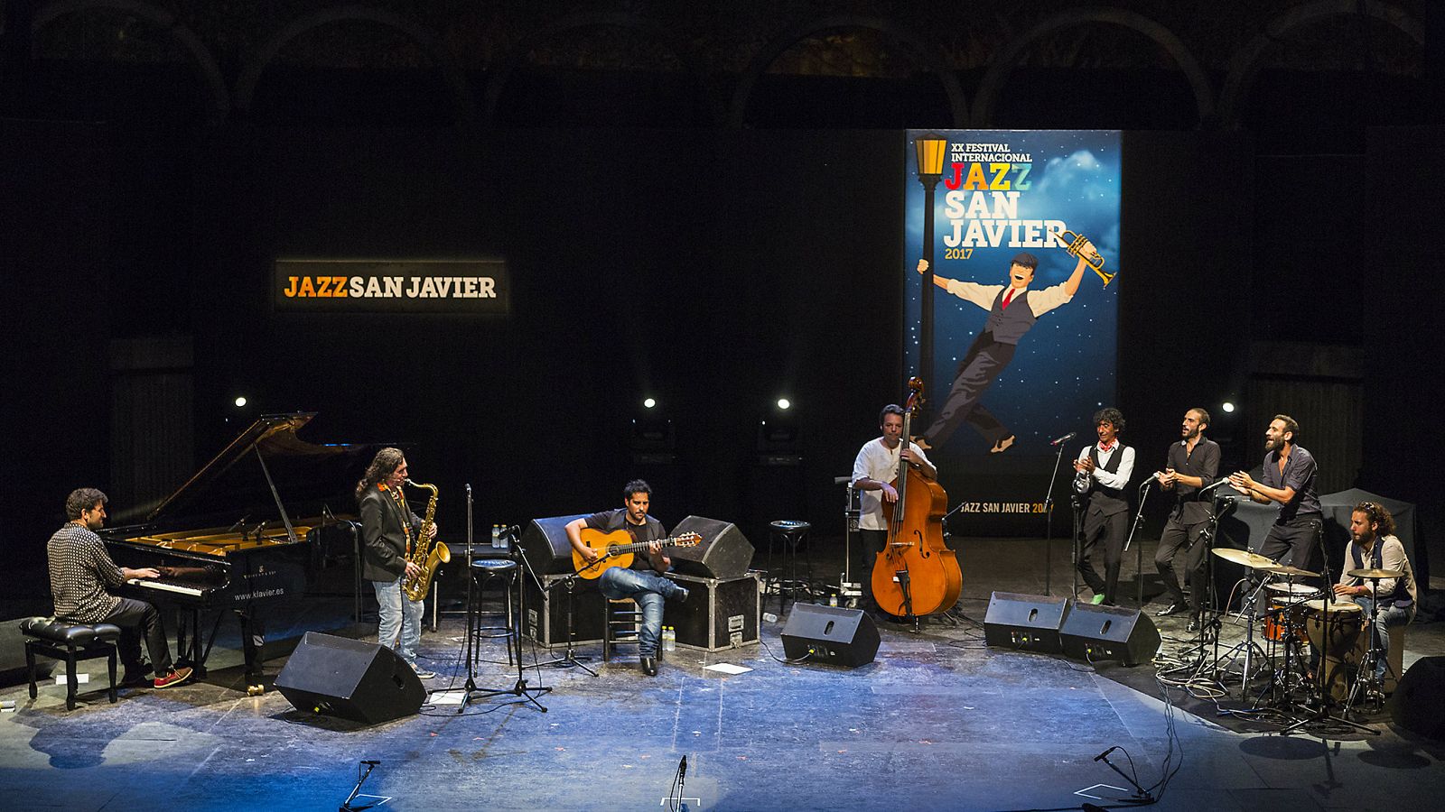 Jorge Pardo en su concierto en Jazz San Javier 2017
