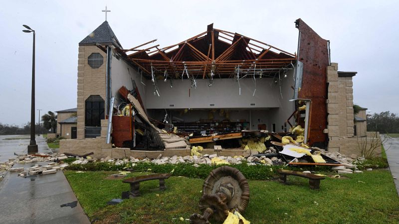 El huracán Harvey, convertido en tormenta tropical, deja al menos cinco muertos a su paso por Texas