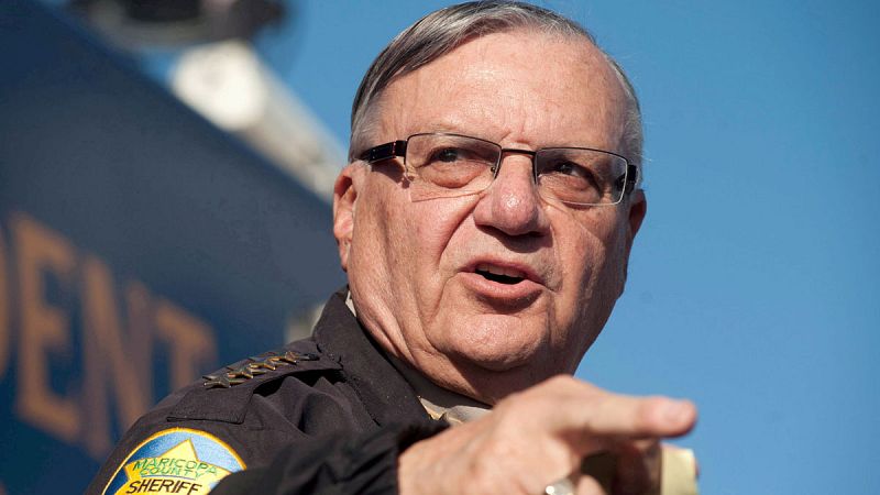 Trump indulta al polémico exsheriff Joe Arpaio