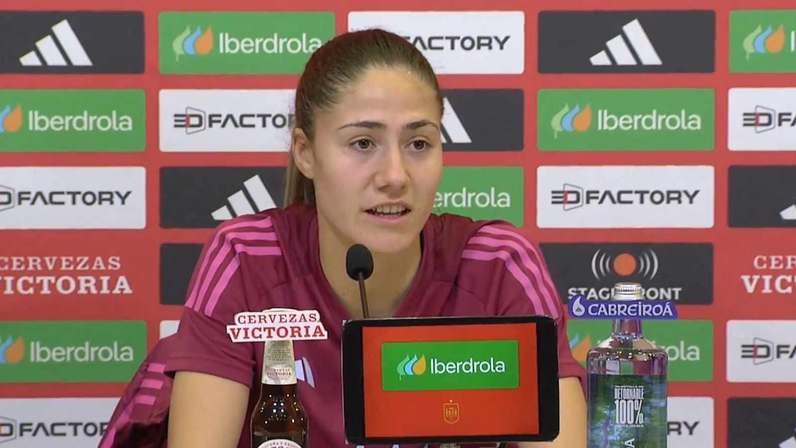 Laia Alexandri, en rueda de prensa