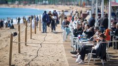 España recibió cinco millones de turistas en febrero que gastaron 6.700 millones de euros