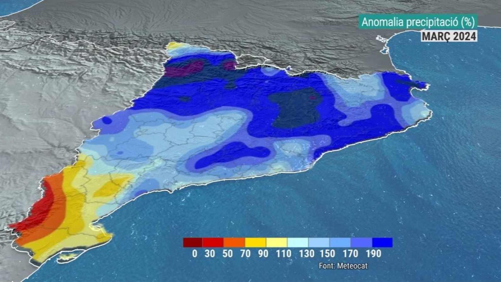 Març marceja, pluja i calidesa