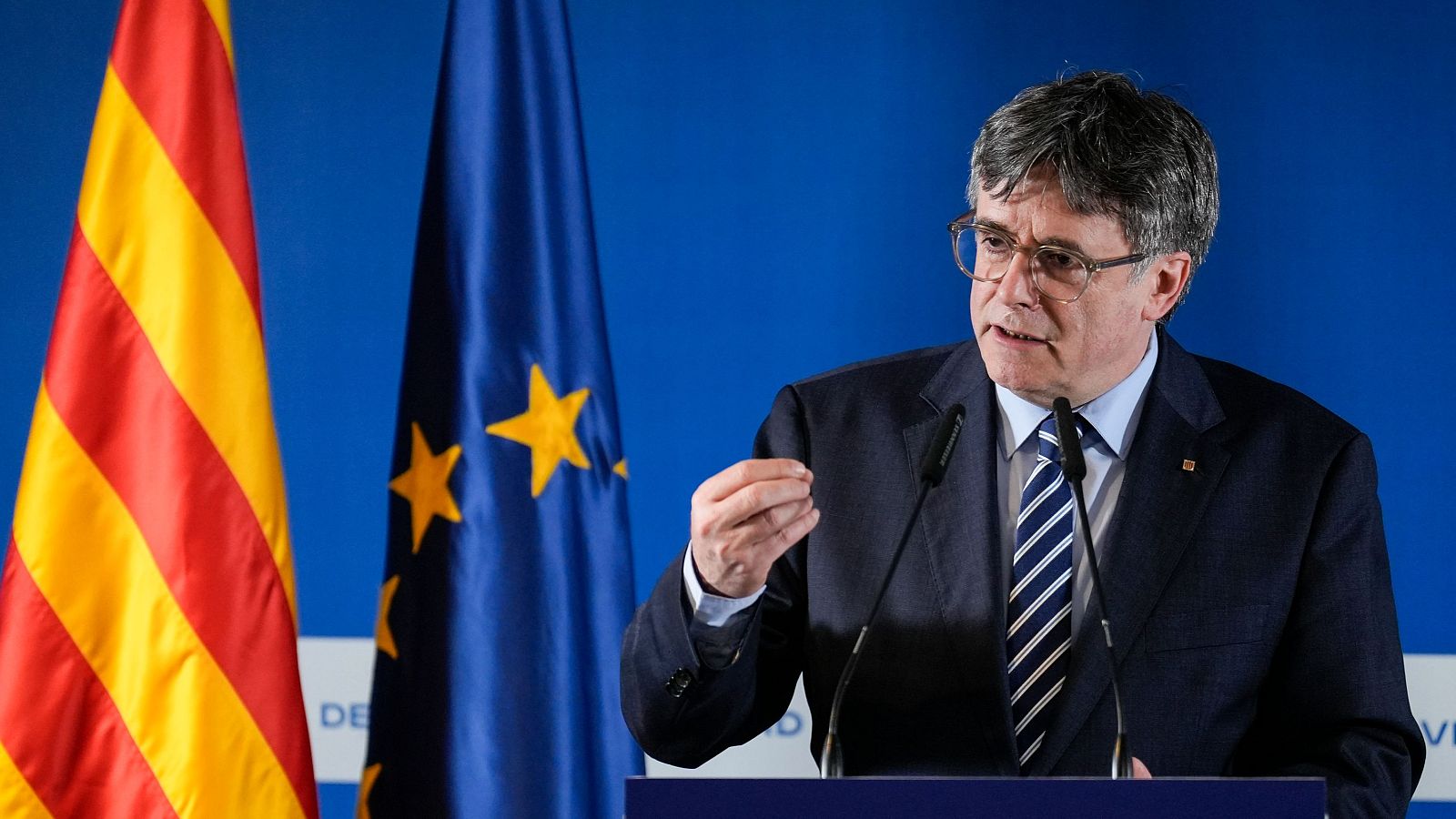 El expresidente de la Generalitat Carles Puigdemont