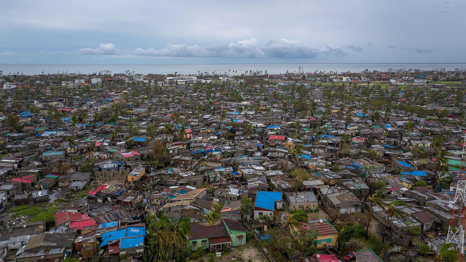 Naufragio en la costas de Mozambique