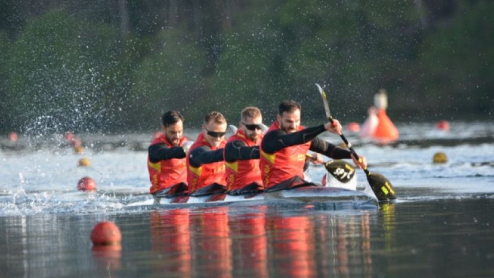 El K4 500 lideradopor Craviotto logra el billete para París