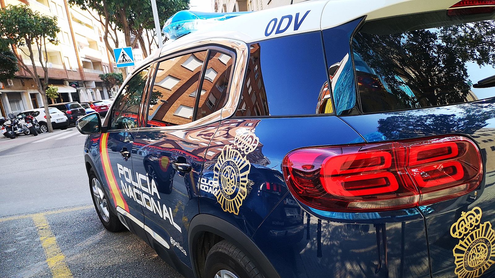 Foto de archivo de un coche de la Policía Nacional