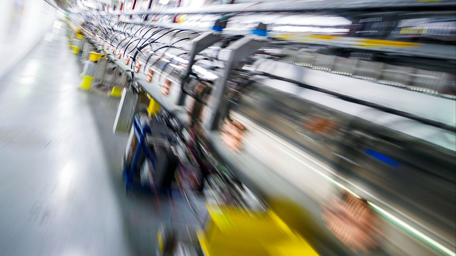 Vista del acelerador linear Linac4 en la sede del Consejo Europeo para la Investigación Nuclear (CERN) en Suiza.