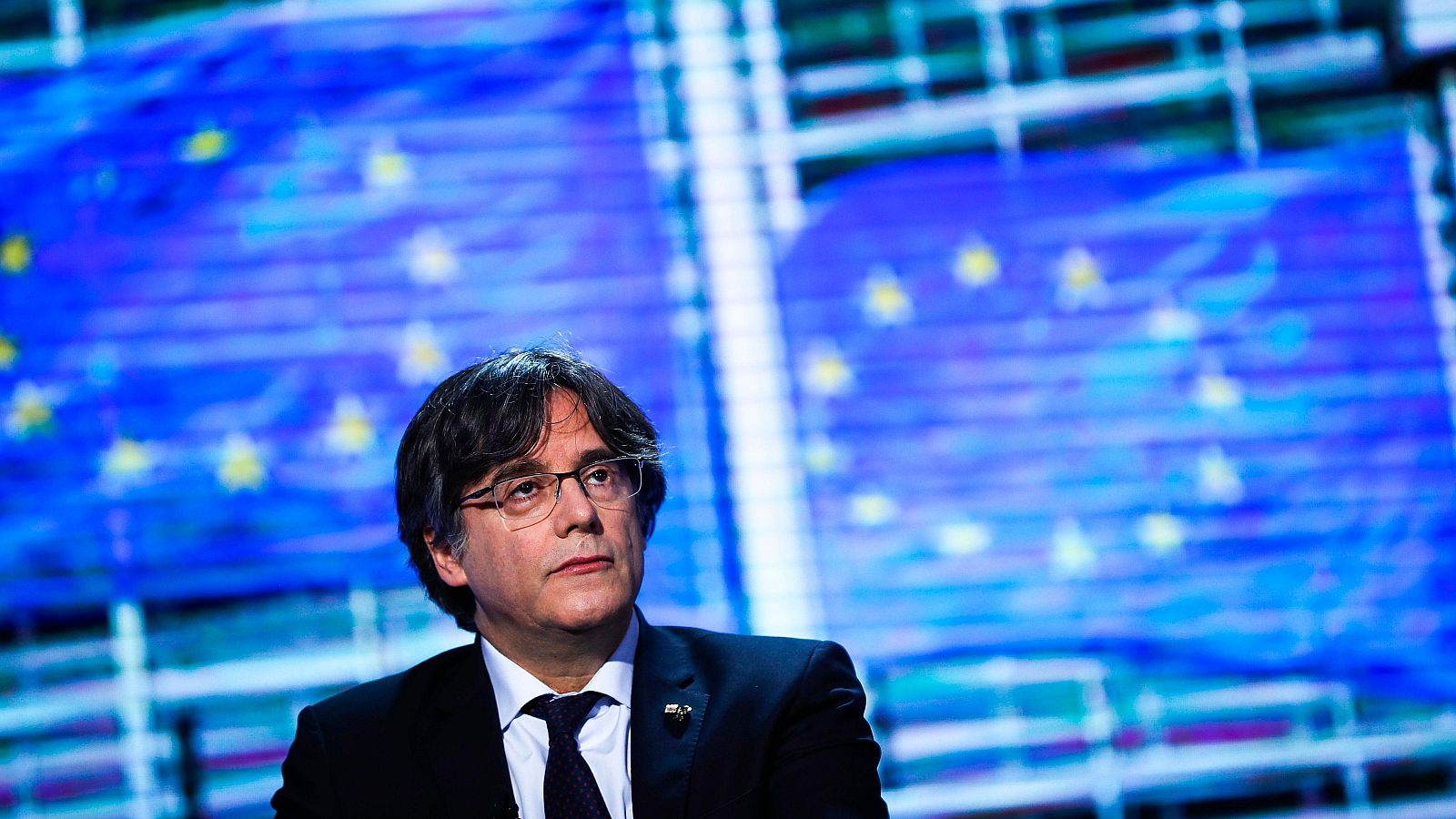 Puigdemont en una entrevista en el Parlamento Europeo. (AP Photo/Francisco Seco, File)
