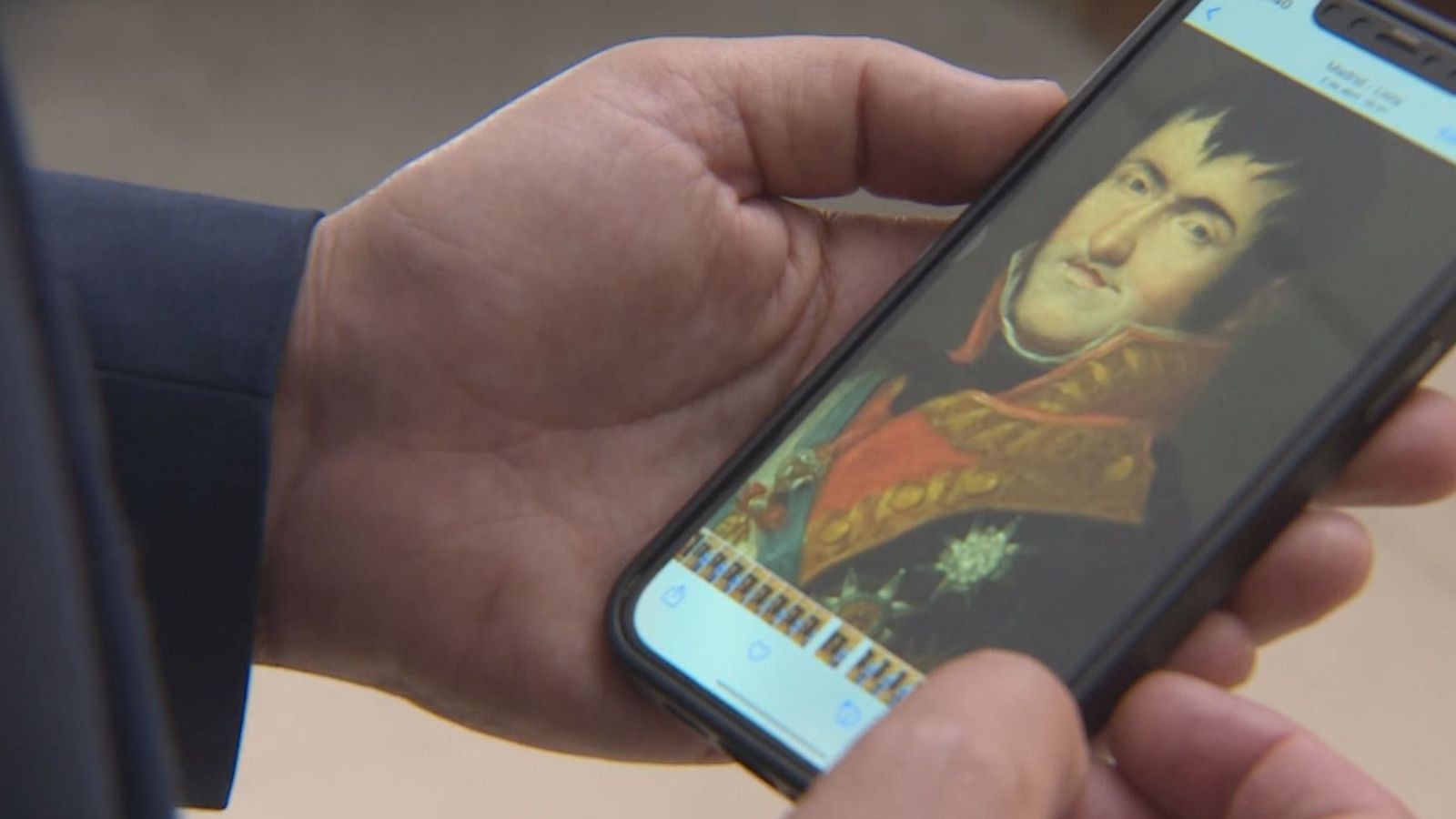 El retrato de Fernando VII pintado por Goya