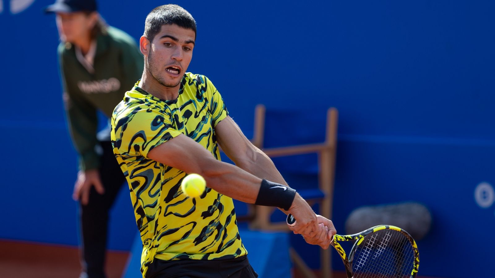 Carlos Alcaraz, en el Conde de Godó 2023