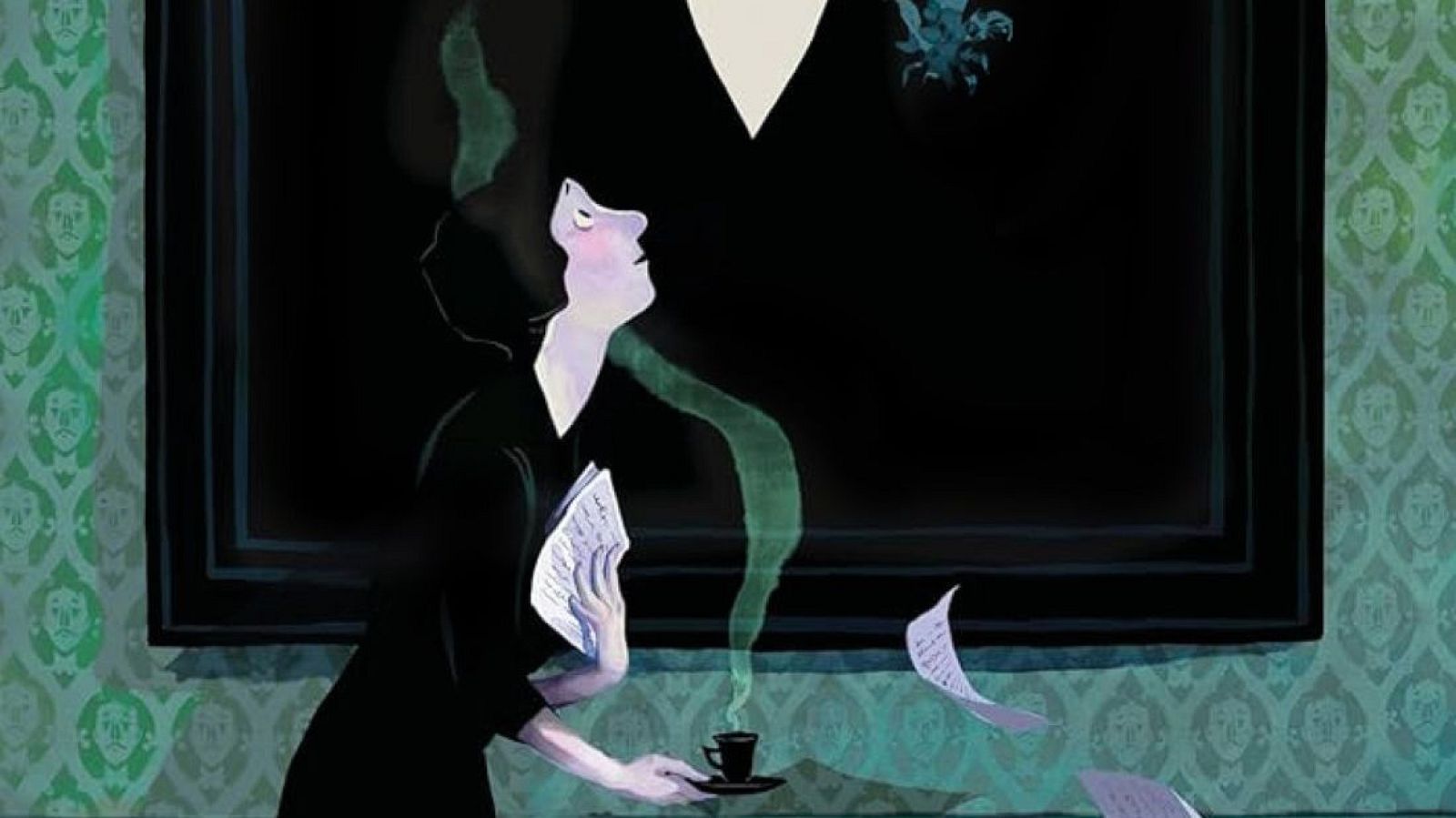 Detalle de la portada de 'Céleste y Proust'