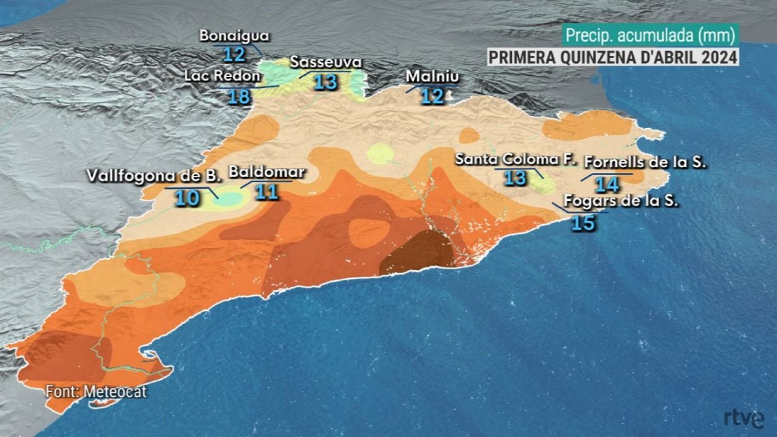 Abril sense aigües mil
