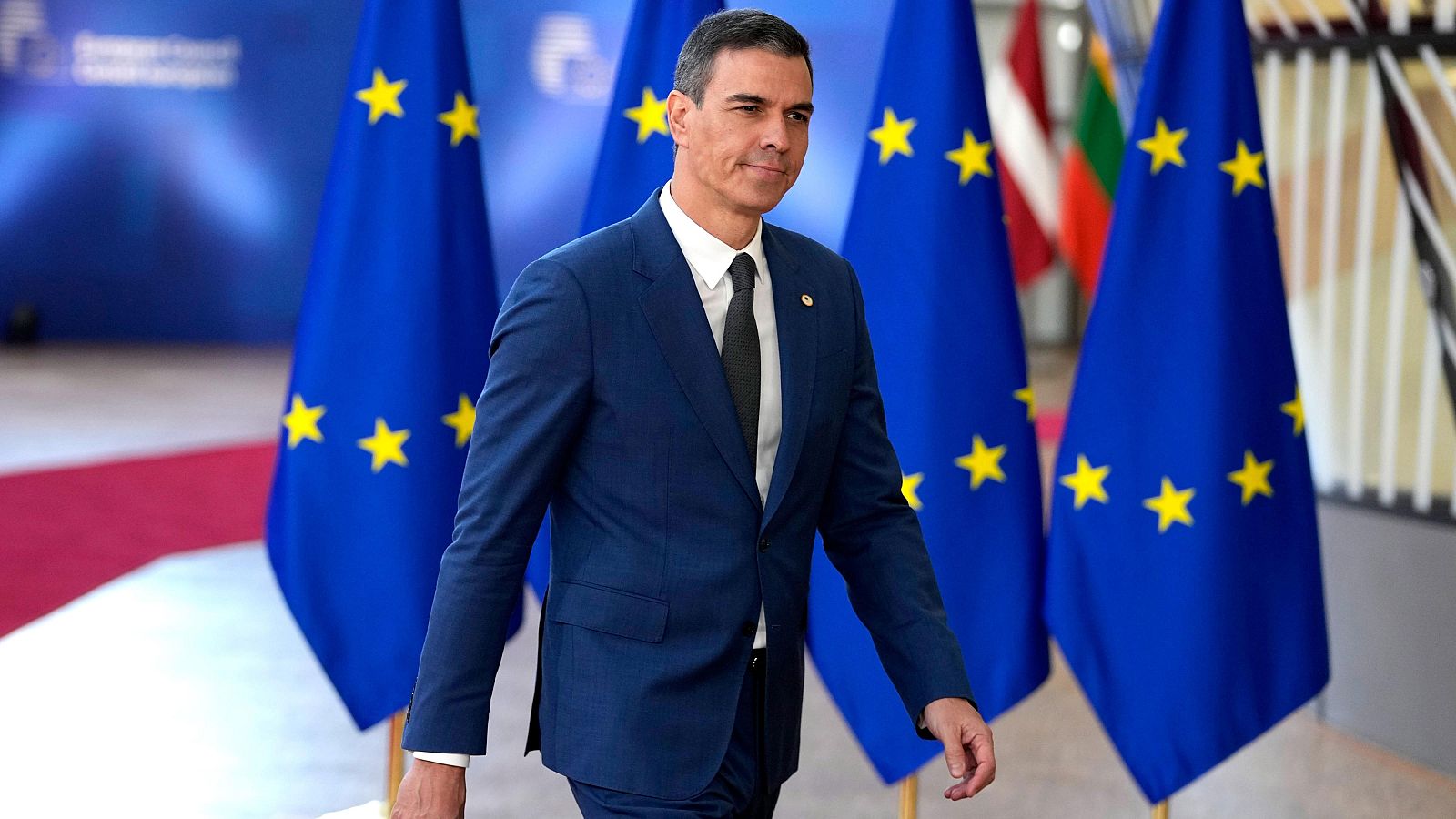Pedro Sánchez en Bruselas este miércoles
