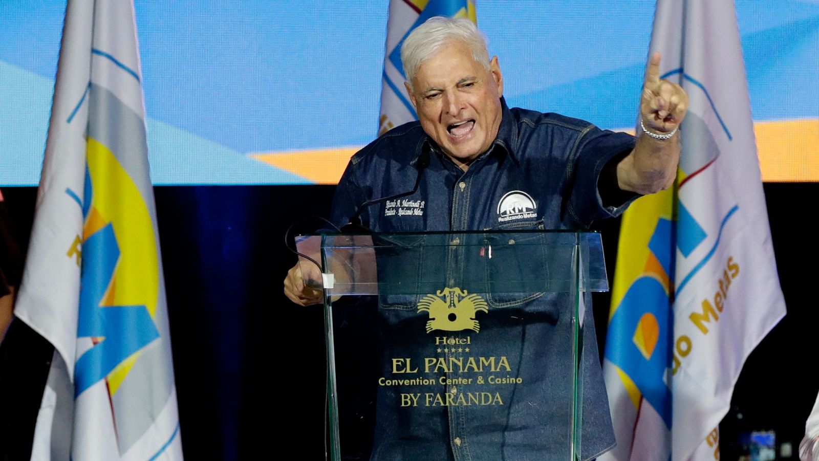 Fotografía de archivo del expresidente panameño Ricardo Martinelli