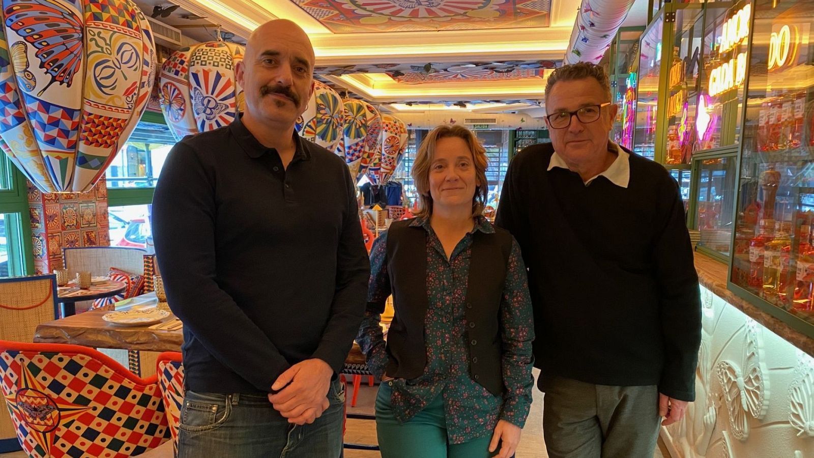 Bakea Alonso, Miguel Lázaro e Hilario Sáez