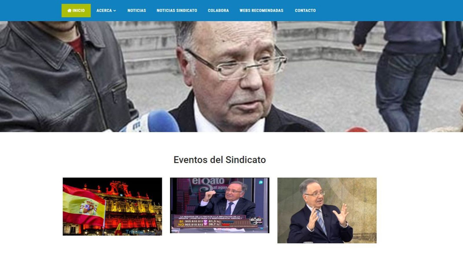 Captura de la página web de Manos Limpias (RTVE)