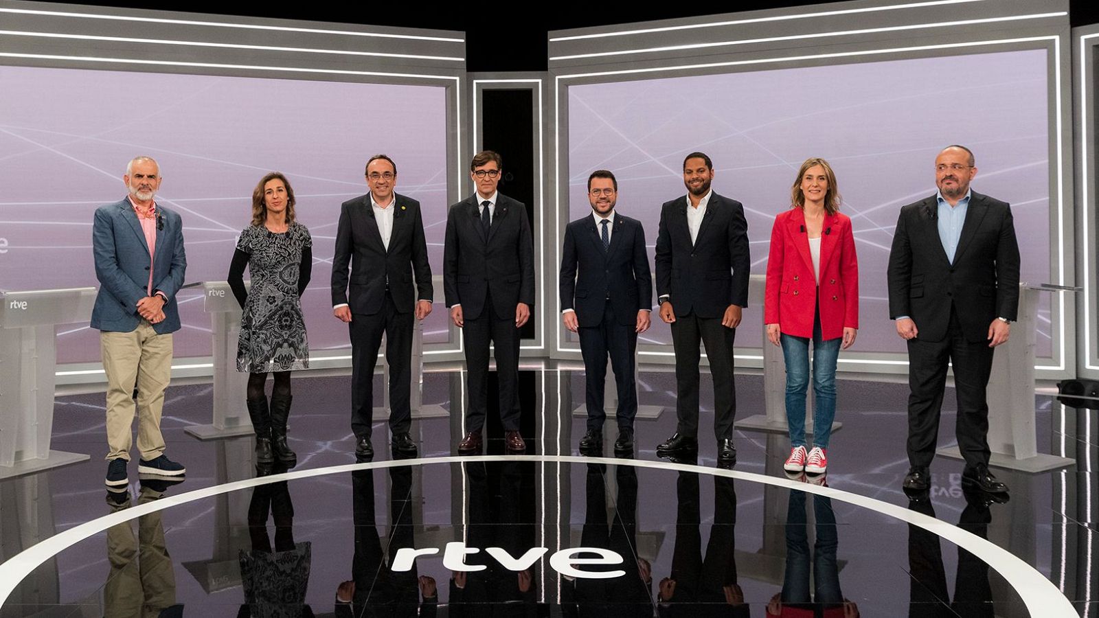 Debate Electoral Cataluña 2024 en RTVE: Los candidatos a la Generalitat