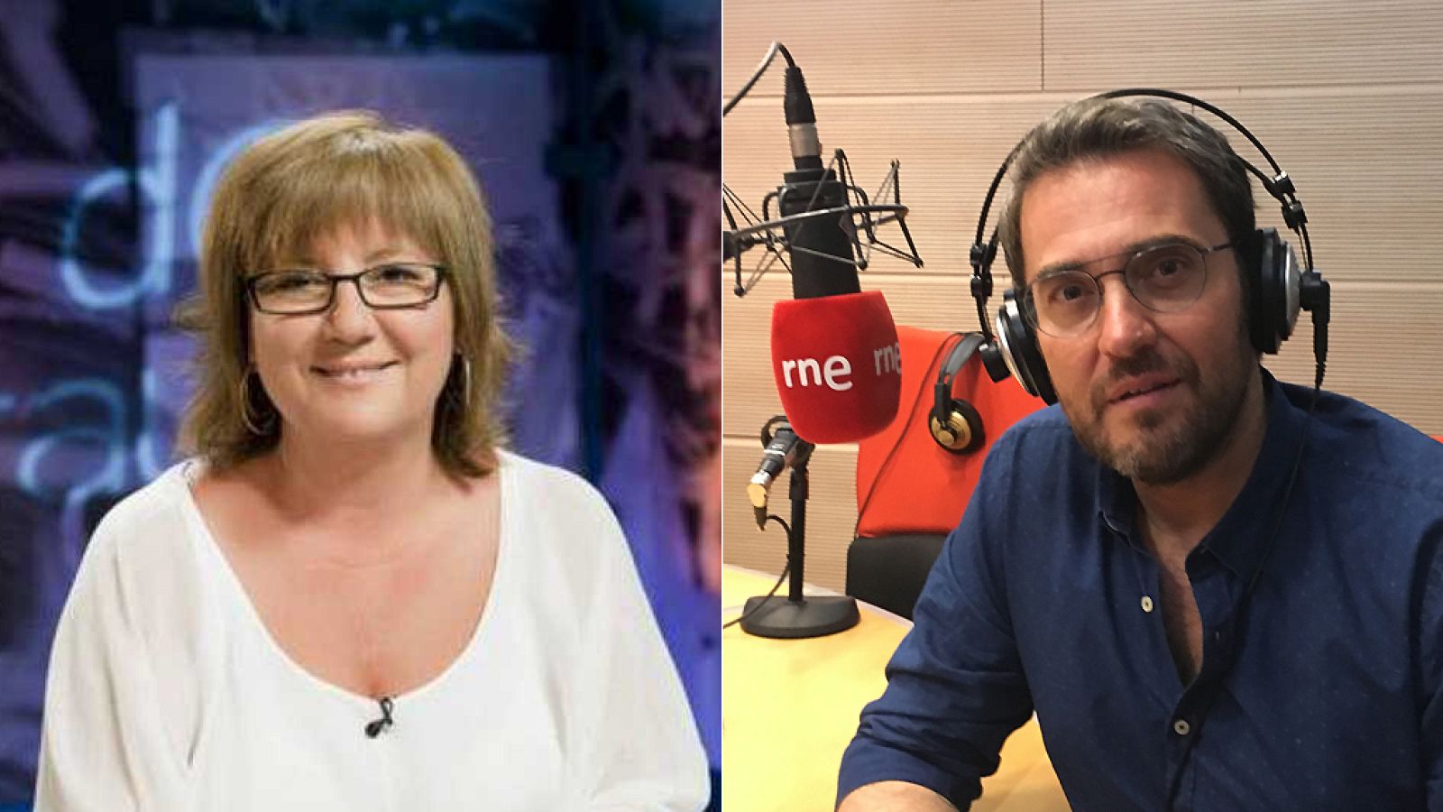 Olga Viza y Màxim Huerta