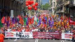 Els salaris i la reducció de la jornada laboral marquen el primer de maig