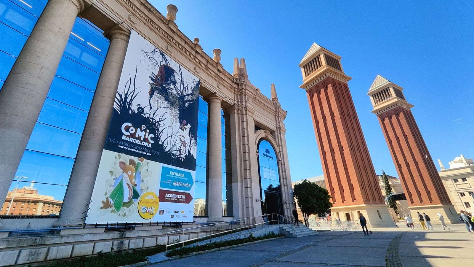 Tret de sortida del Saló del Cómic 2024 a Fira de Barcelona.