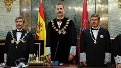 El fiscal general del Estado garantiza una actuación "firme" y "enérgica" en defensa de la unidad de España