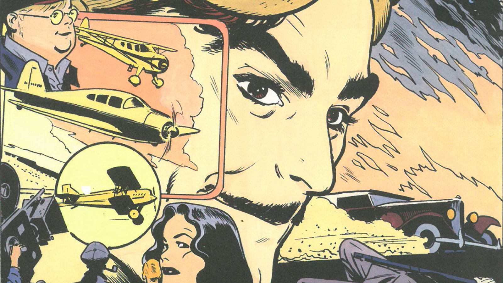 Fragmento de una ilustración de 'Bravo for adventure', de Alex Toth