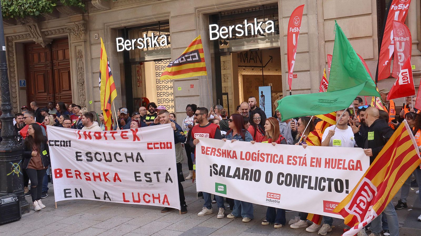El centre de Palafolls dona feina a 550 persones i és l'únic de la marca Bershka a l'Estat.
