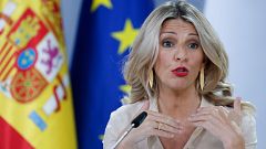 Díaz anuncia un subsidio para víctimas de la violencia machista y compatibilizar el paro contributivo con el empleo