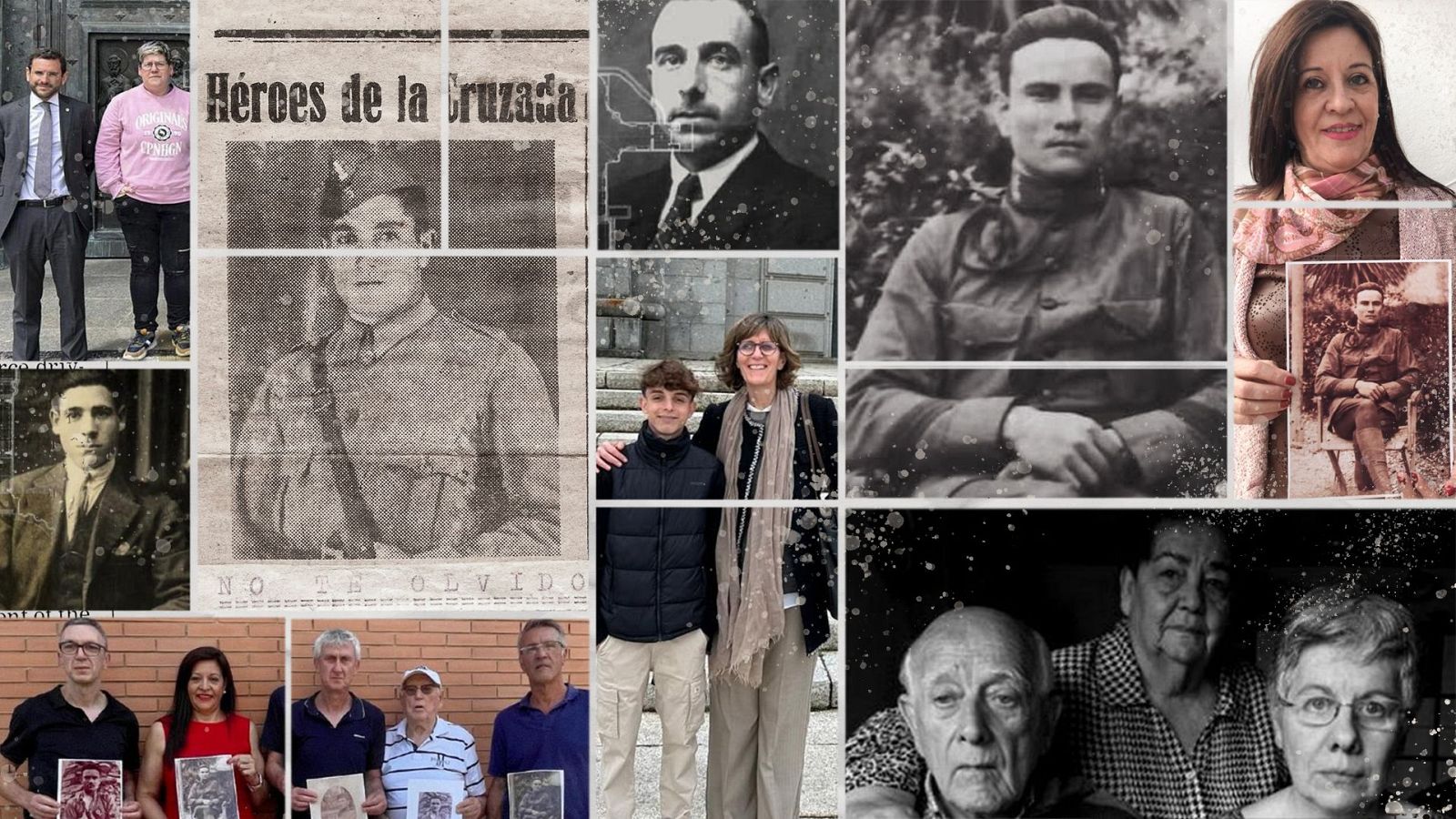 Familiares de las víctimas vel Valle de Cuelgamuros