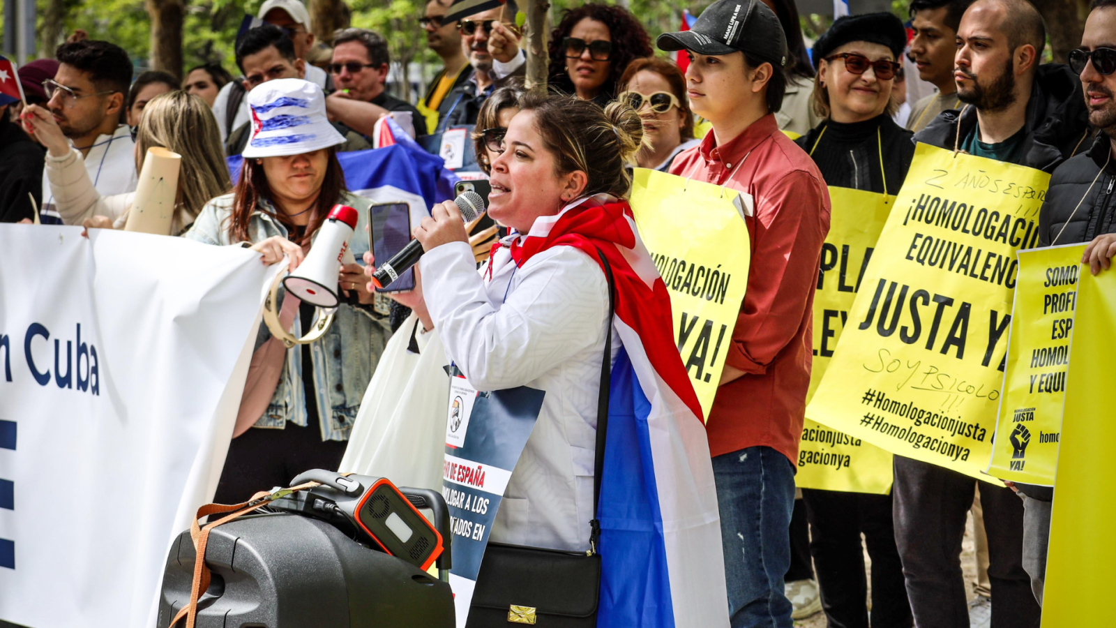 Manifestación Homologaciones