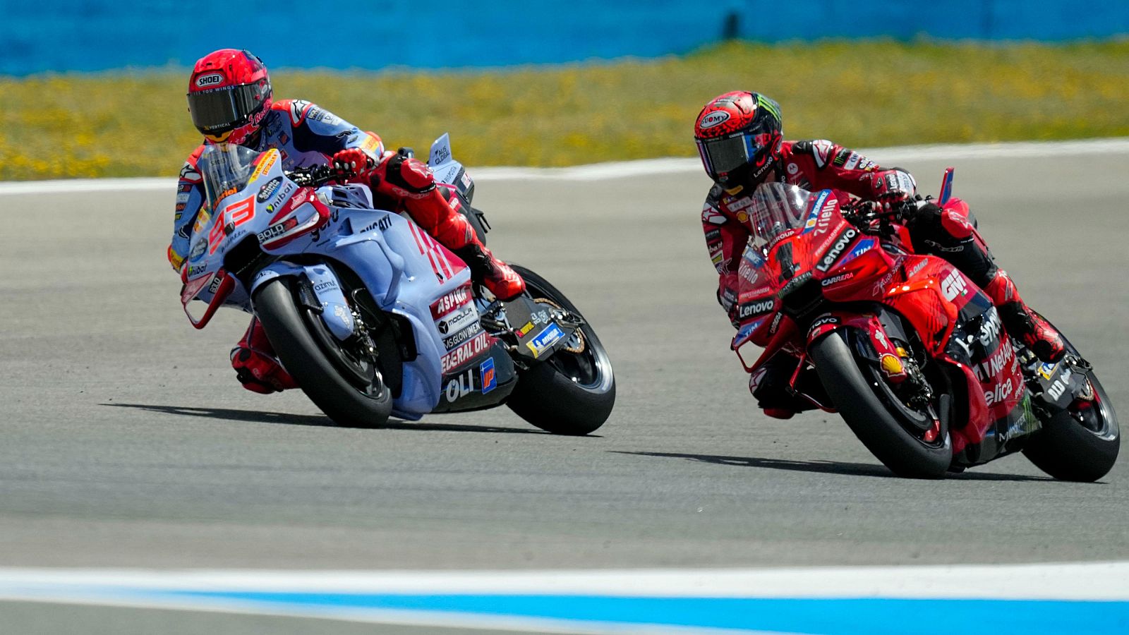 MotoGP Jerez 2024: Marc Márquez y Pecco Bagnaia, en el GP de España en Jerez